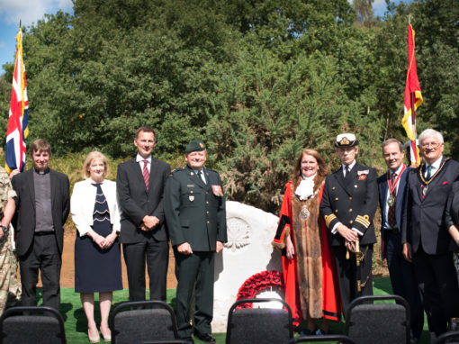 Canadian War Memorial in Milford, Surrey